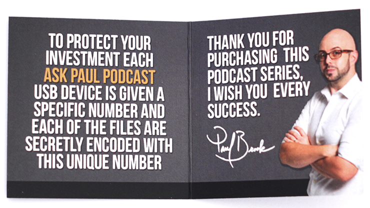 Paul Brook - Ask Paul Podcast Package (Complete) By Paul Brook