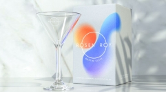 Rosen Roy Martini Glass by Rosen Roy