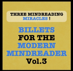 Billets for the Modern Mindreader vol.3 by Julien LOSA