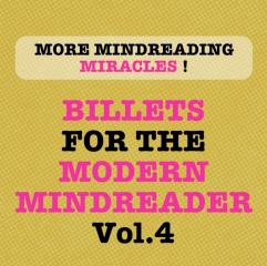 Billets for the Modern Mindreader vol.4 by Julien LOSA