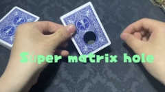 Super Matrix Hole by Ding Ding
