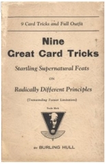 Nine Great Card Tricks by Burling Hull