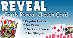 REVEAL - Cards Reveal Card by Totally Magic