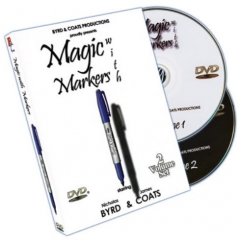 Magic With Markers (2 DVD Set) by James Coats and Nicholas Byrd