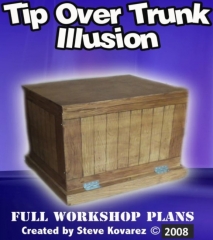 Tip Over Trunk Illusion Plans - INSTANT DOWNLOAD