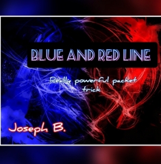 BLUE AND RED LINE by Joseph B.