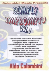 Simply Impromptu Volume 1 by Aldo Colombini