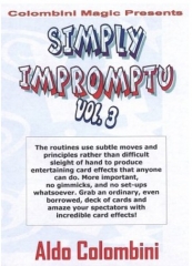 Simply Impromptu Volume 3 by Aldo Colombini