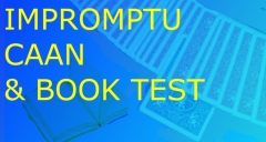 IMPROMPTU CAAN AND BOOK TEST by Sujat Mukherjee