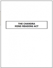 Chandra Mind Reading Act by James S. Harto