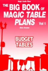 The Big Book of Magic Table Plans Vol 1 by Steve Kovarez