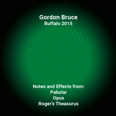 Gordon Bruce - Buffalo 2015 Lecture Notes by Gordon Bruce