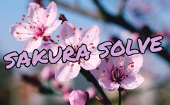 SAKURA SOLVE by Cyril Hubert and JJ Team