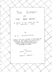 The Expert in the Bedroom by Jerry Sadowitz