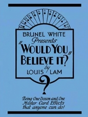 Would You Believe It - Louis Lam