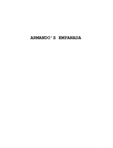 Empanada by Armando Lucero