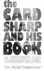 The Cardsharp and his Book by Chris Wasshuber