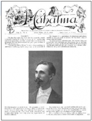 Mahatma Volume 2 (Jul 1898 - Jun 1899) by George H. Little