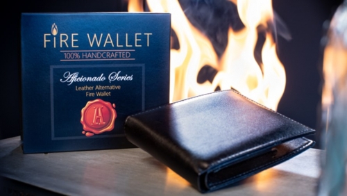 The Aficionado Fire Wallet by Murphys Magic