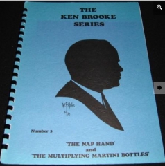 The Ken Brooke Series Number 03 Multiplying Martini Bottles by Ken Brooke