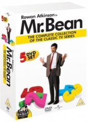 Mr. Bean 5 DVD Set (Mr. Bean Animation Series Included)