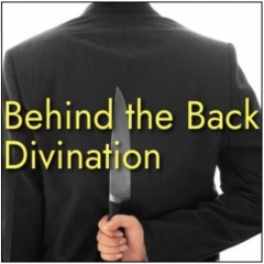 Behind the Back Divination by Unnamed Magician