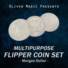 Multipurpose Flipper Coin Set by Oliver Magic