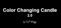 Color Changing Candle 2.0 by J.C Magic