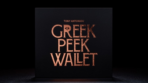 Greek Peek Wallet by Tony Antoniou