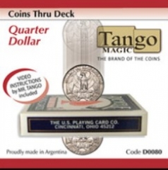 Coins Thru Deck by Tango