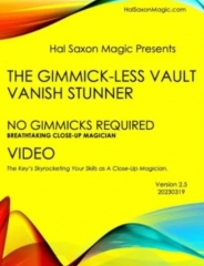 The Gimmick-less Vault Vanish Stunner by Hal Saxon