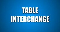 Table Interchange by Craig Petty