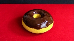 Sponge Chocolate Doughnut by Alexander May