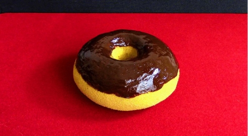 Sponge Chocolate Doughnut by Alexander May