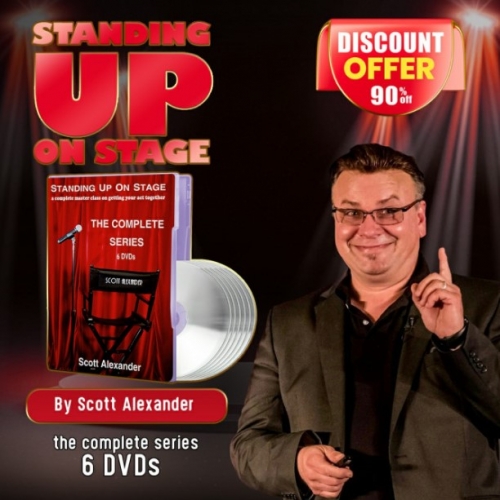 Standing Up On Stage Box Set By Scott Alexander 6 DVDs