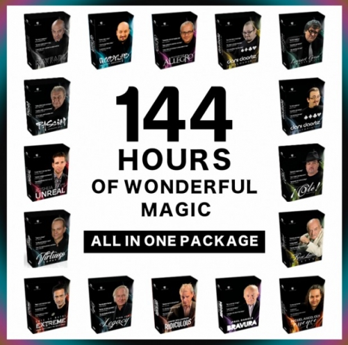 Luis De Matos Magic Tricks 16 DVDs In One Package - Essential Magic Collection