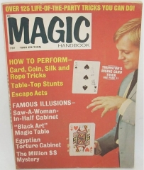 Science &amp; Mechanics MAGIC HANDBOOK 1968 Edition Over 125 Tricks