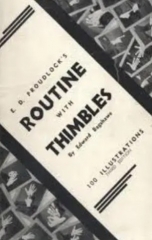 Proudlock's Routine with Thimbles by Edward