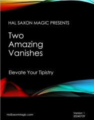 Two Amazing Vanishes by Hal Saxon