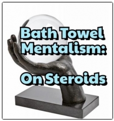 Bath Towel Mentalism: on steroids by Unnamed Magician