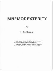 Mnemodexterity by L. De Bevere