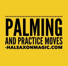 Palming and Practice Moves by Hal Saxon