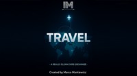 Travel (Blue) by Marco Markiewicz