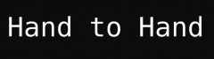 Andrew Frost – Hand to Hand
