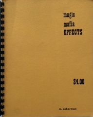 Magia Mafia Effects by Allan Ackerman