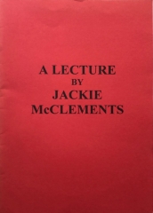 A Lecture by Jackie McClements