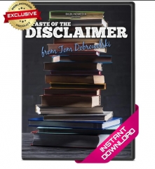 A Taste Of The Disclaimer by Tom Dobrowolski - Bundle
