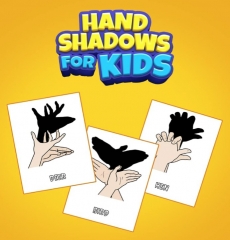 Hand Shadows For Kids by Charlotte Gibbs and Learning Through Activities