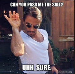 PASS the salt by Rua