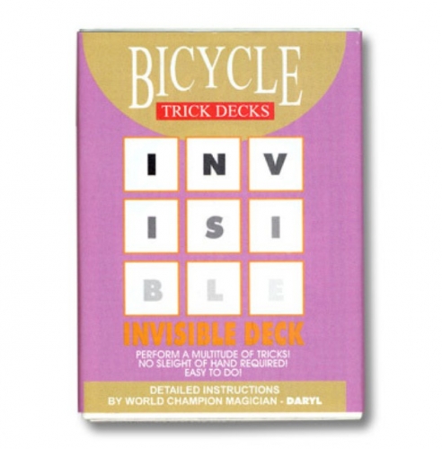 Invisible Deck Bicycle instructions